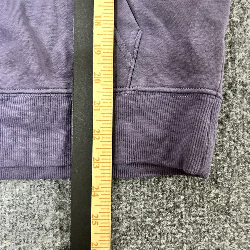Fila Hoodie Womens Size S Purple Pullover Cotton Blend Long Sleeve Athletic Logo